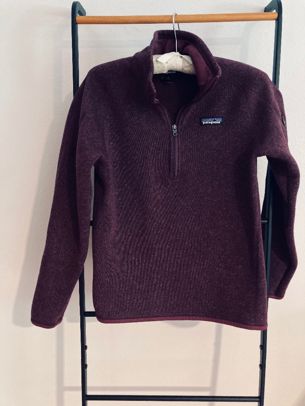 Patagonia Better Sweater quarter-zip, small